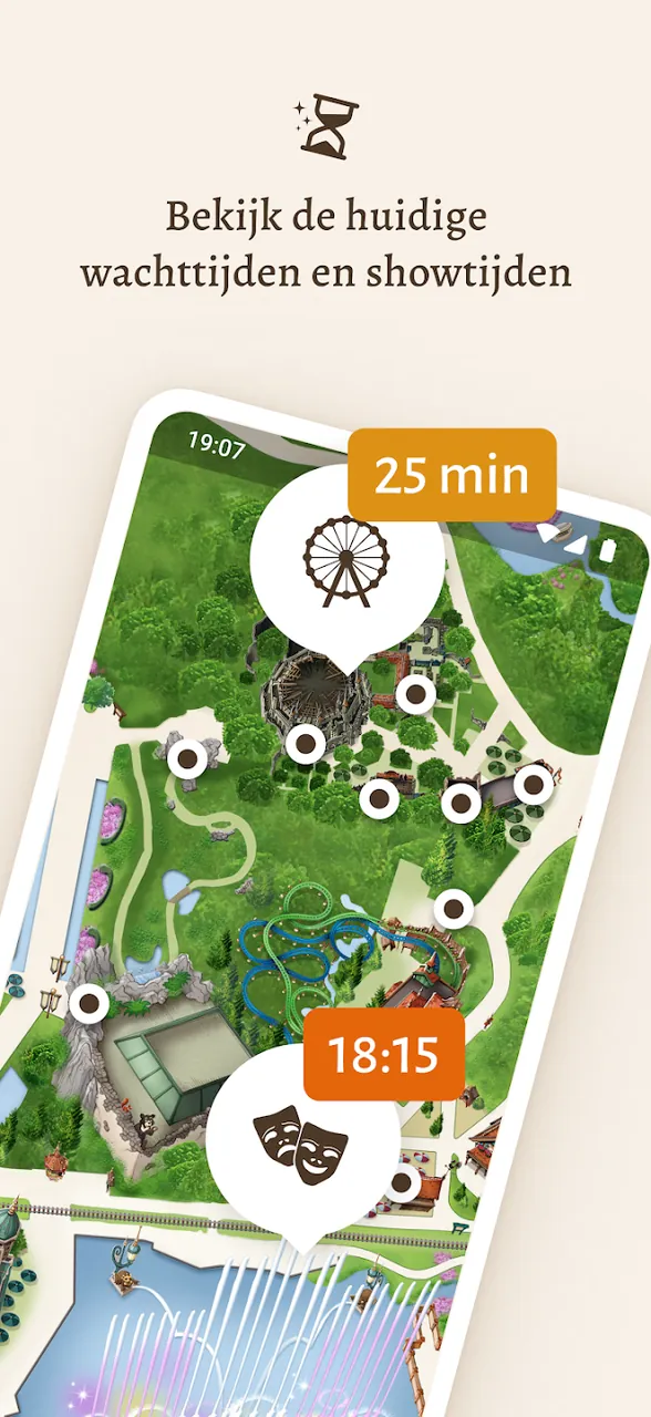 Efteling park app app screenshot
